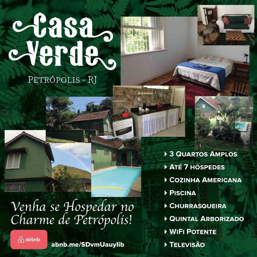 Hotel Casa Verde Em Petropolis Exterior foto